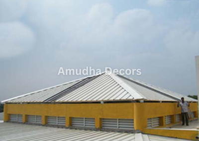 PUF panel roof for warehouse in Chennai