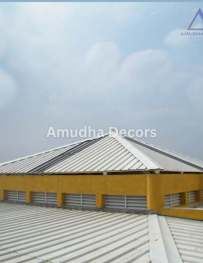 PUF panel roof for warehouse in Chennai