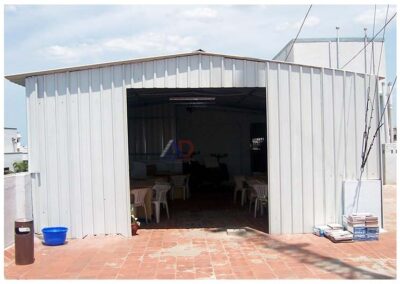 Metal roofing sheet with sleek design, ideal for contemporary homes in Chennai.