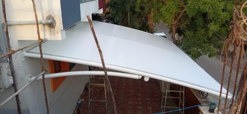 Tensile roofing sheet