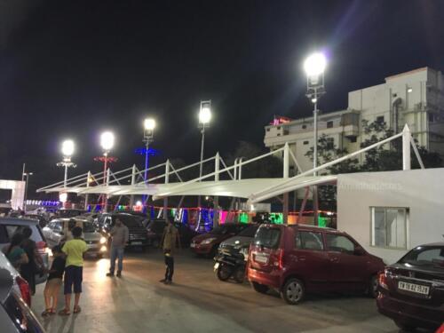 Tensile roofing sheet